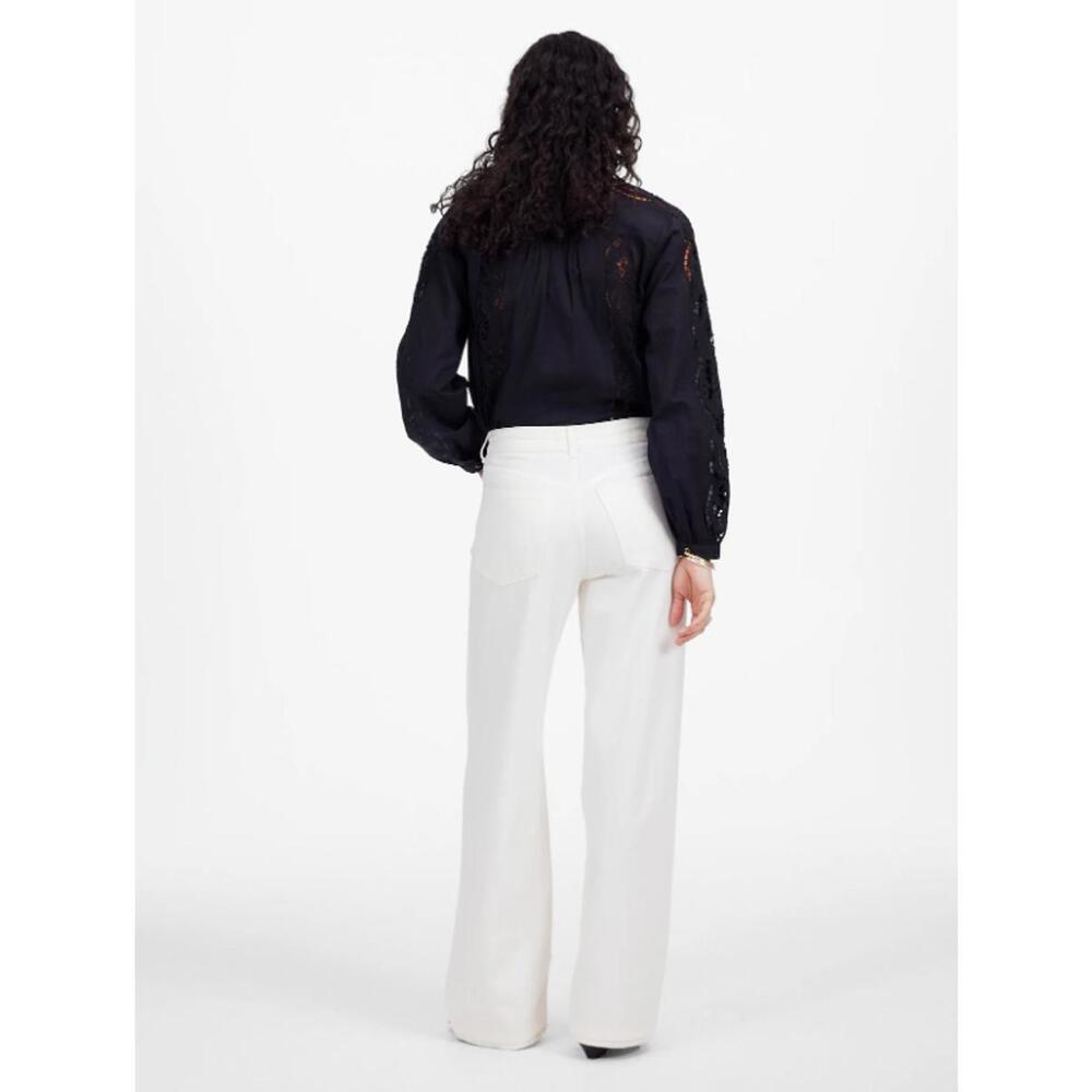 Madewell White Wide-Leg Jeans - Picture 4 of 9